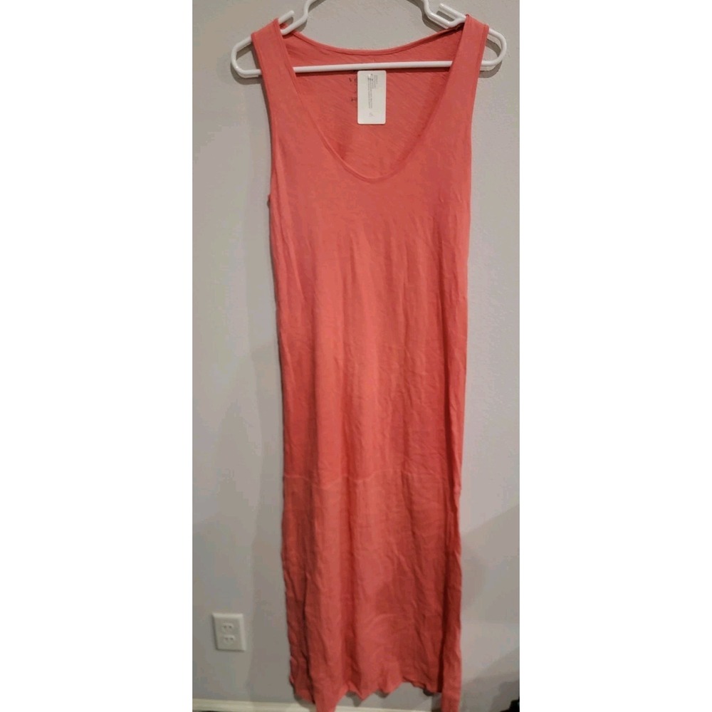 VELVET By Graham & Spencer Vintage Slub Sleeveless Multi Fabric Maxi Dress NWT